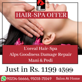 Hair spa offer